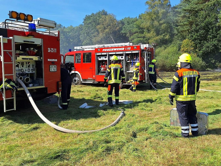 Die Feuerwehren im Einsatz (Archiv)
