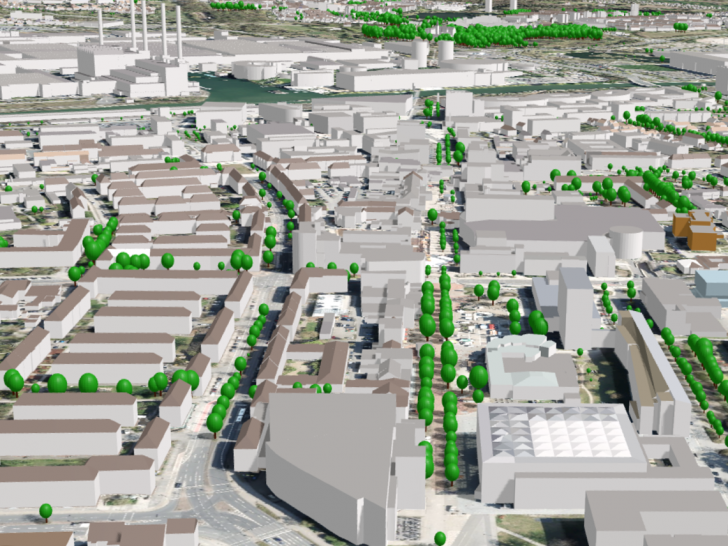 Virtuelles Wolfsburg: Das digitale Stadtmodell.