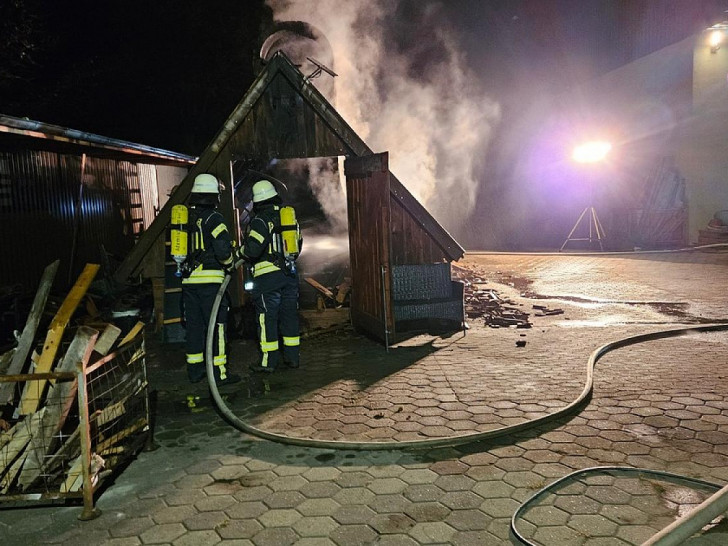 Die Brandstelle (Archiv)