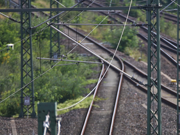 Weichen auf Gleisanlage (Archiv)