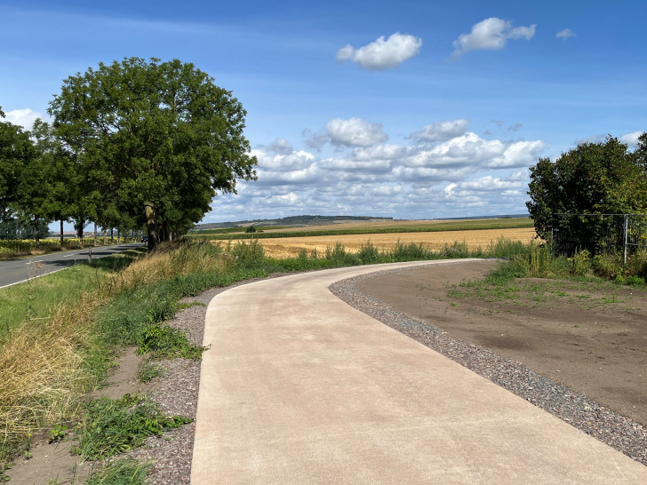 Der sechste Bauabschnitt des Huy-Radwegs wurde eingeweiht.