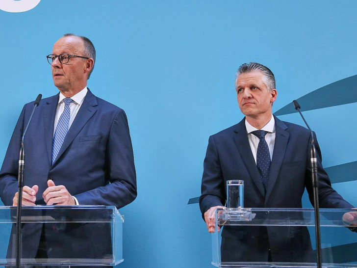 Friedrich Merz und Thorsten Frei (Archiv)