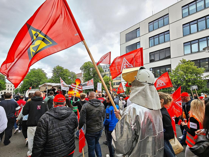 Stahldemo der IG Metall (Archiv)
