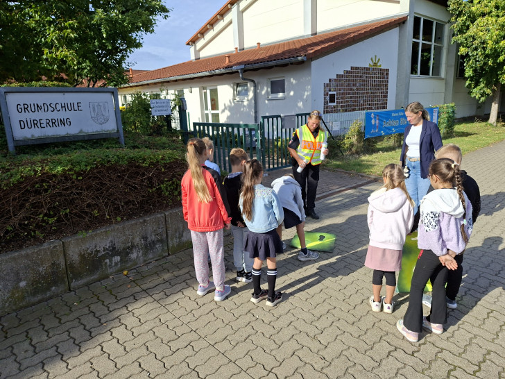 Aktion an der Grundschule Dürerring.