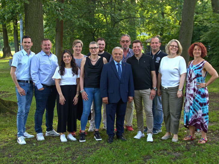 Das TKS – TEAM Kästorf-Sandkamp um Francescantonio Garippo.