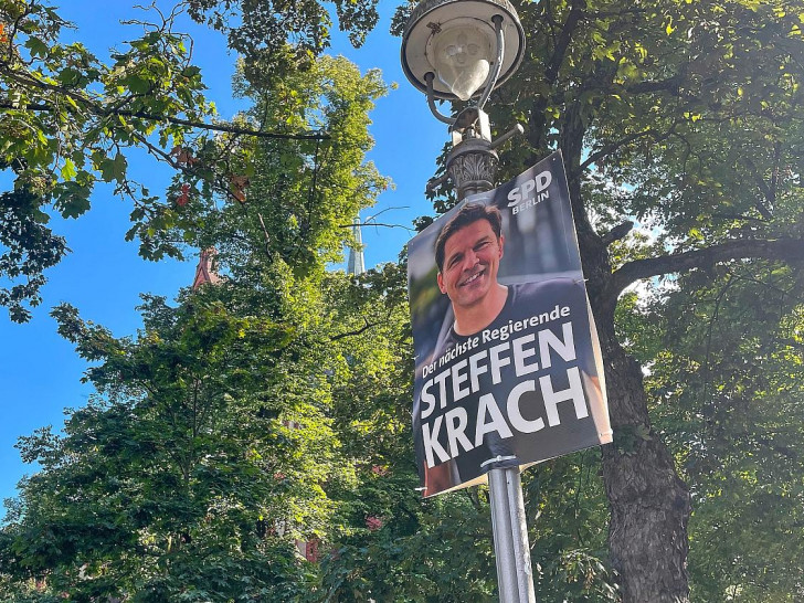 Wahlplakat zum Abgeordnetenhaus von Berlin (Archiv)