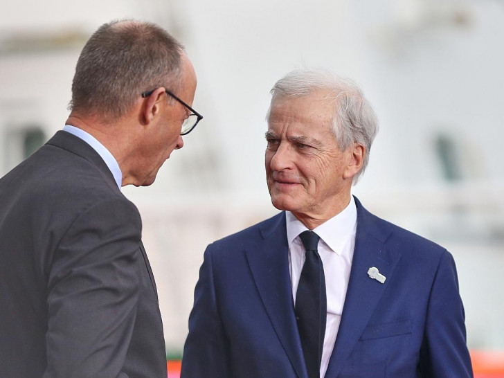 Friedrich Merz und Jonas Gahr Störe (Archiv)