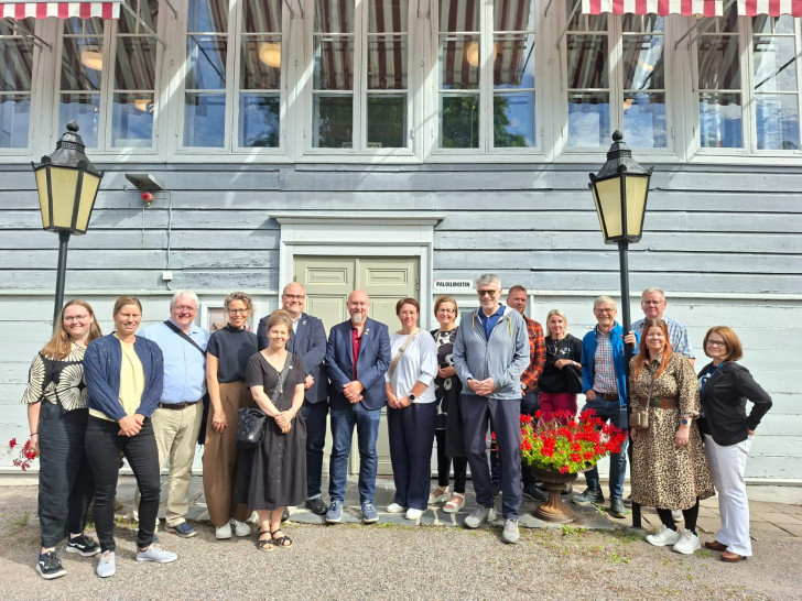 Landkreis-Partnerschaft mit Heinola, Finnland: erfolgreicher Besuch im Land der tausend Seen.