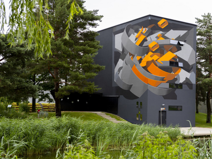 Das House of Gaming in der Autostadt: Der ehemalige Pavillon der Marke Lamborghini wurde dafür umfassend umgebaut und innen wie außen neu gestaltet.