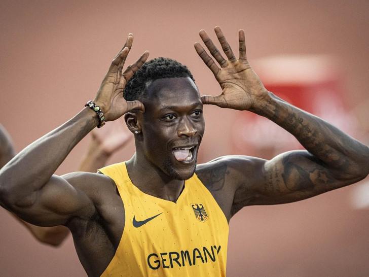 Owen Ansah bei der Leichtathletik-EM 2026 in Birmingham