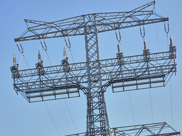 Strommast der Energieinfrastruktur (Archiv)