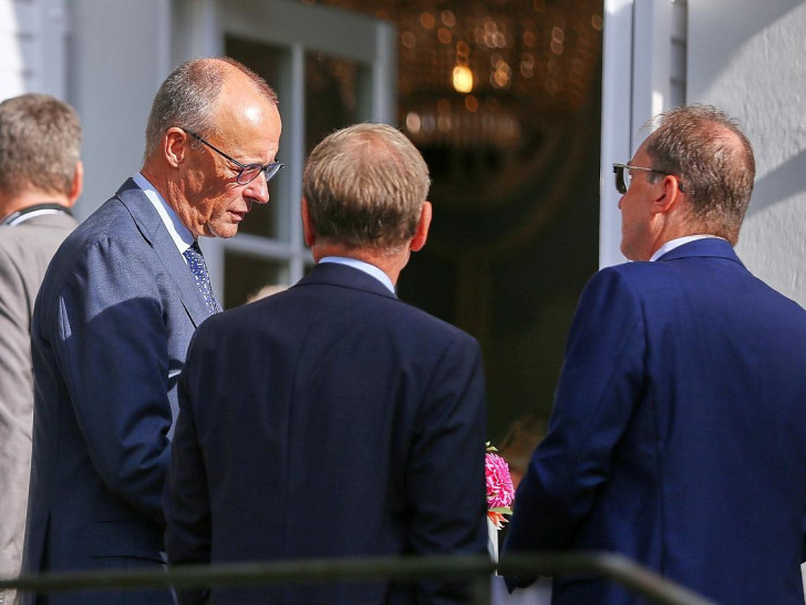 Friedrich Merz, Johann Wadephul und Alexander Dobrindt (Archiv)