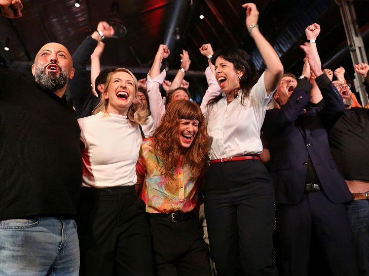 Linken-Wahlparty in Berlin am 20.09.2026