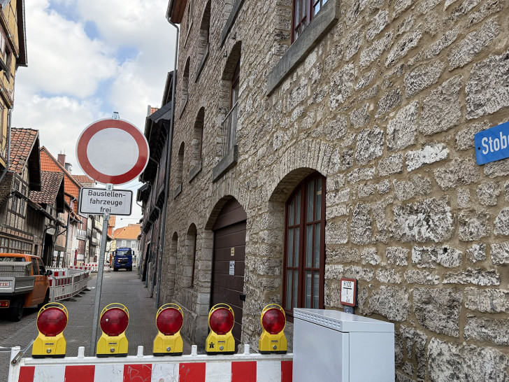 Die Stobenstraße ist ab sofort gesperrt
