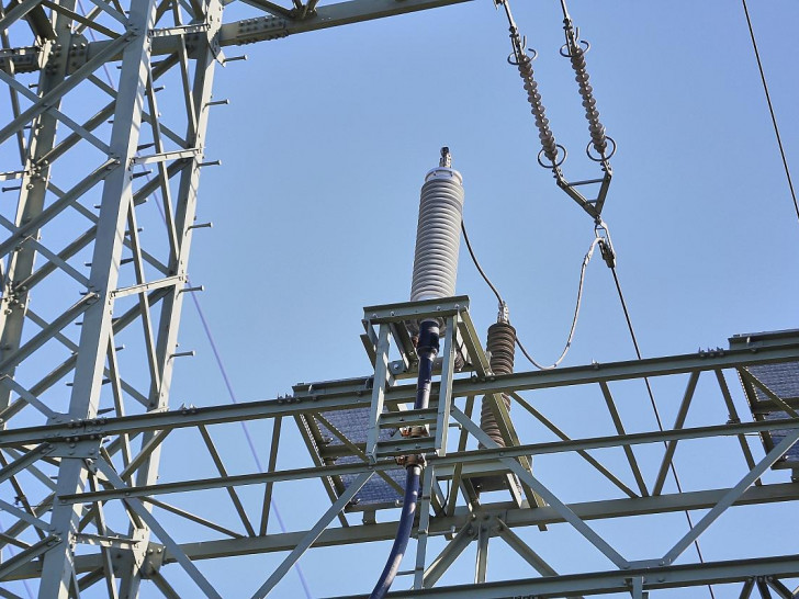 Strommast der Energieinfrastruktur (Archiv)