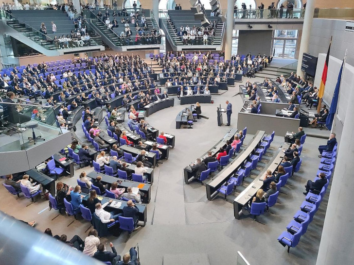 Bundestagssitzung am 09.09.2026