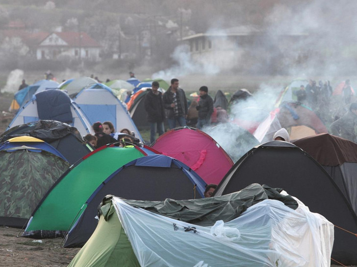 Flüchtlingslager Idomeni (Archiv)