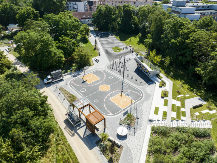 Der Nordpark mit Jugendplatz ist ausgezeichnet worden.