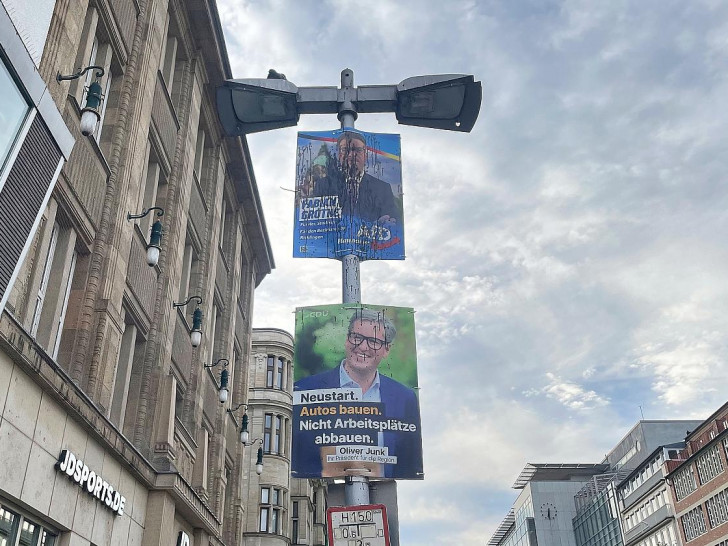 Wahlplakate für die Kommunalwahlen (Archiv)