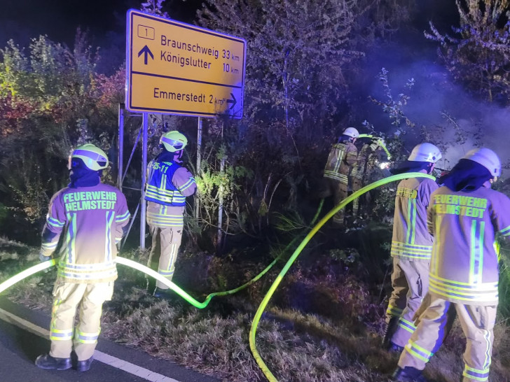 In der Nacht musste die Feuerwehr Helmstedt ausrücken.