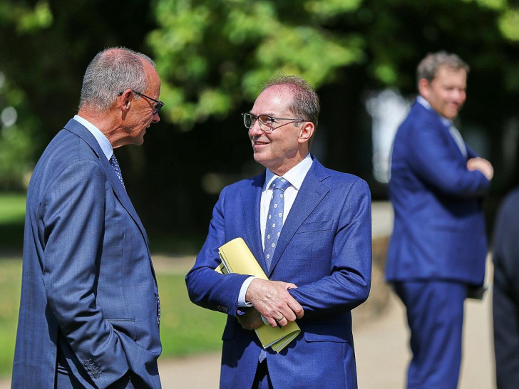 Friedrich Merz, Alexander Dobrindt, Lars Klingbeil (Archiv)