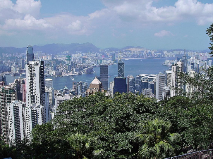 Blick über Hongkong (Archiv)