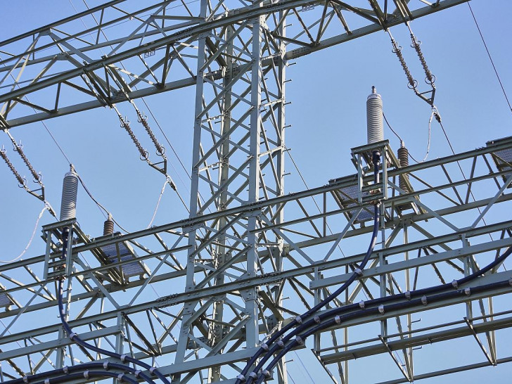 Strommast der Energieinfrastruktur (Archiv)