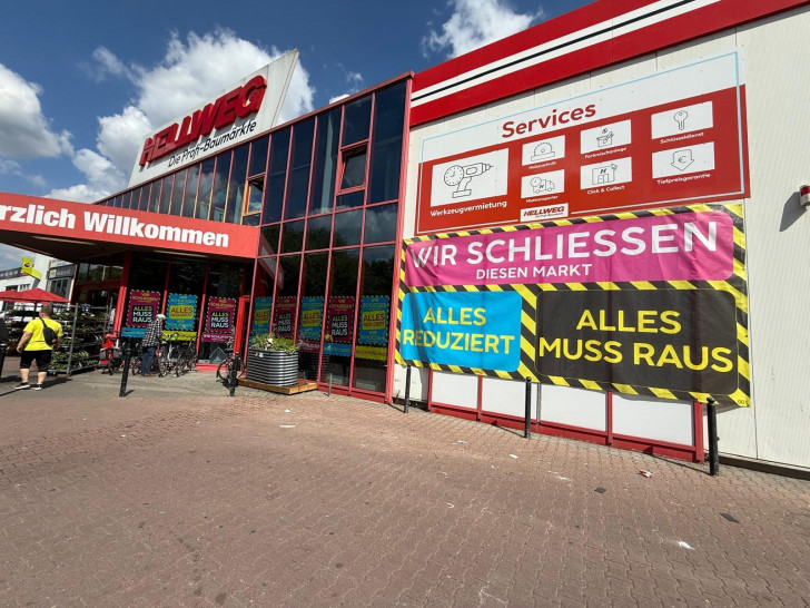 Der Räumungsverkauf in Wolfenbüttel läuft.