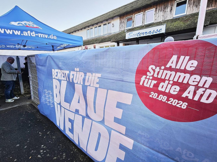 AfD-Wahlparty in Schwerin am 20.09.2026