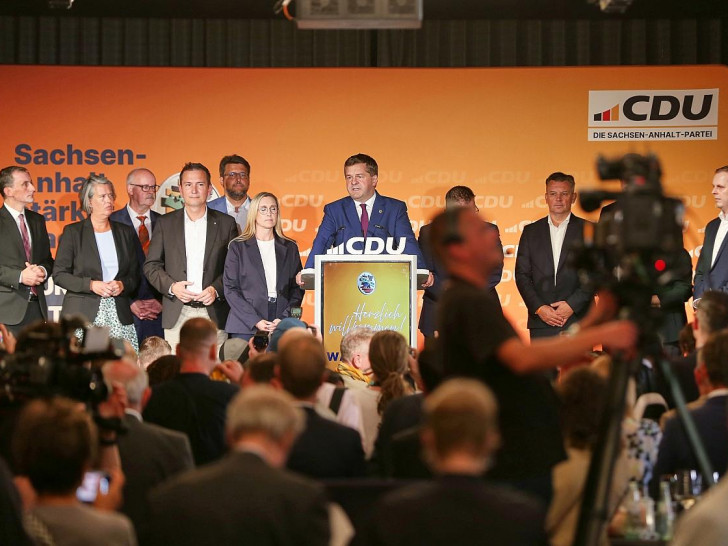 CDU-Wahlparty in Sachsen-Anhalt am 06.09.2026