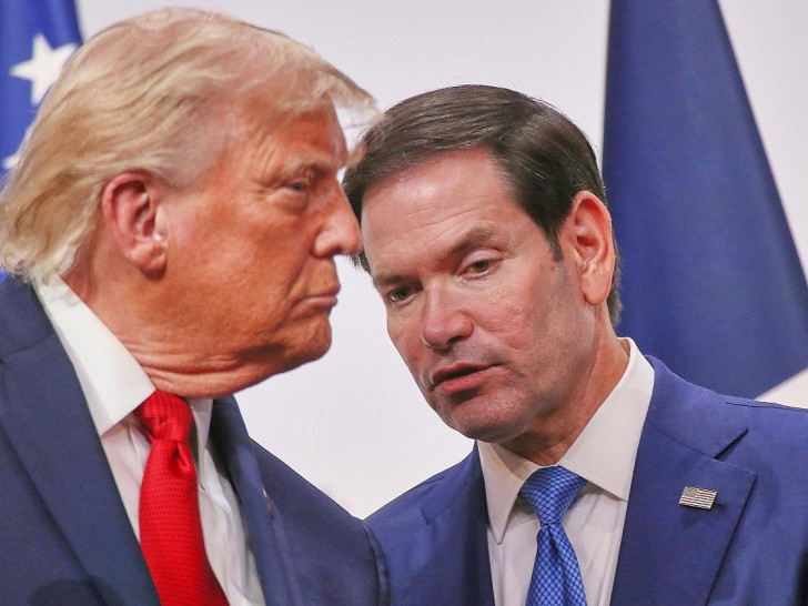 Donald Trump und Marco Rubio (Archiv)
