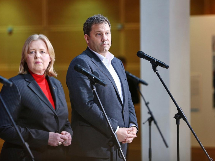 Bärbel Bas und Lars Klingbeil (Archiv)
