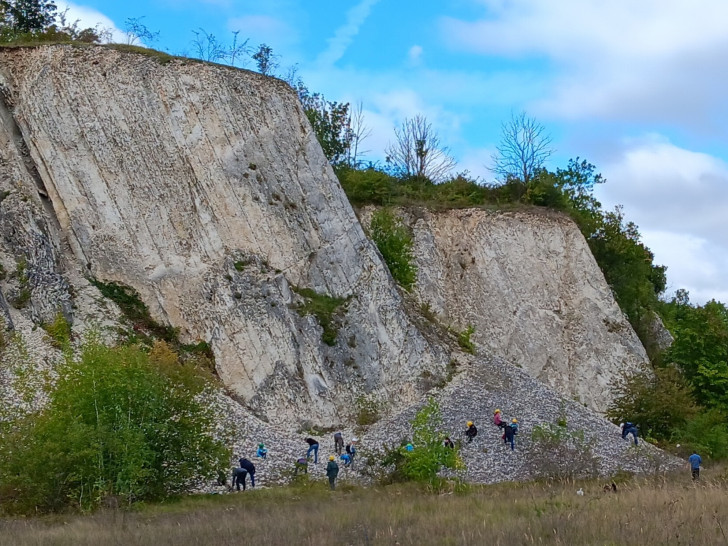 Der Steinbruch am Hasselberg in Salder.