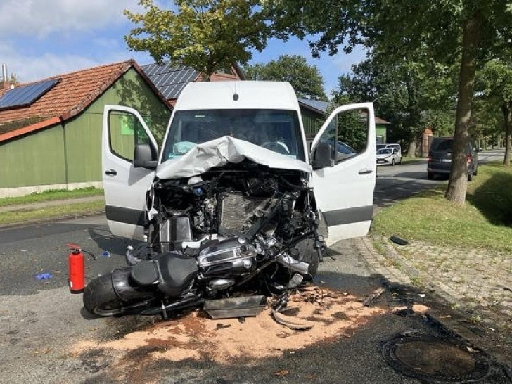 Verkehrsunfall Krad (Archiv)