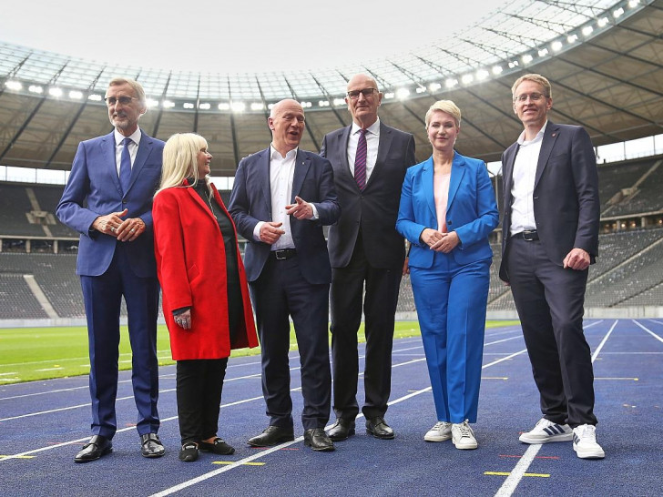 Vorstellung der Berliner Konzepts für Olympia-Bewerbung wird vorgestellt im Mai 2025 (Archiv)