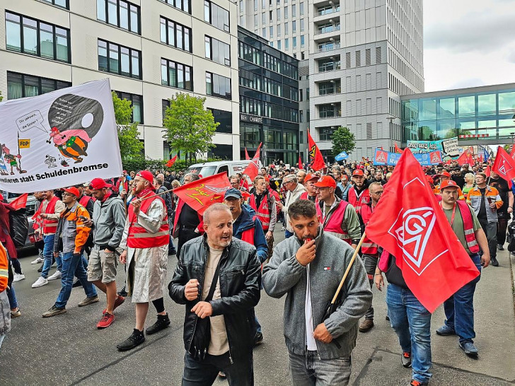 Stahldemo der IG Metall (Archiv)