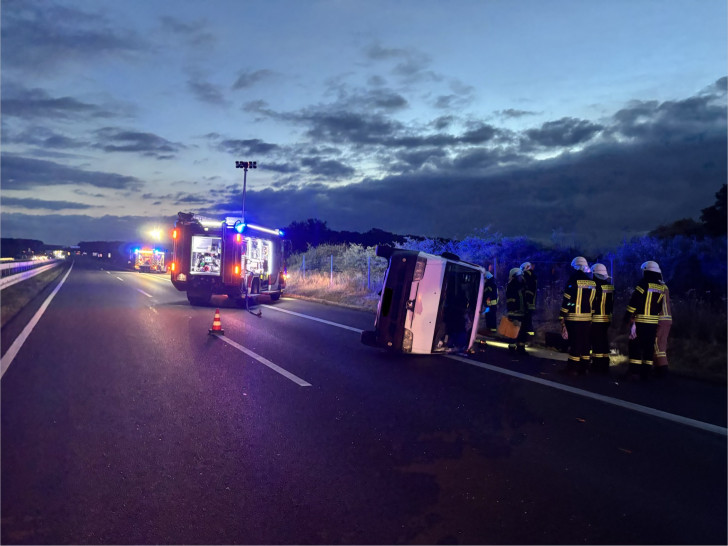 Am Freitag kam es zu zwei Unfällen auf der A39.