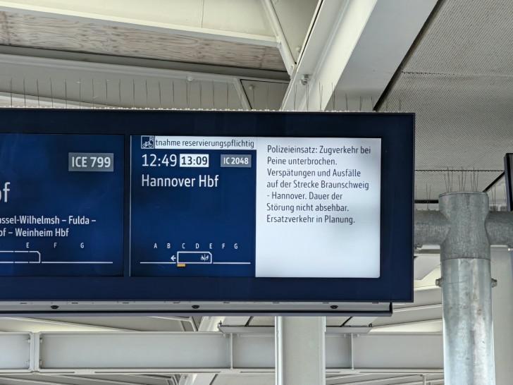 Am Donnerstag kam es zu Zugausfällen.