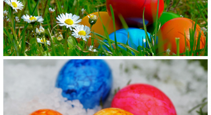 Gartenparty oder Eiersuche im Schnee: Wie wird das Wetter zu Ostern?