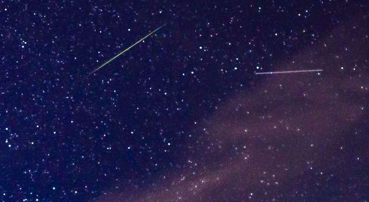Nächtlicher Sternenregen: Leoniden entfalten ihr Leuchten